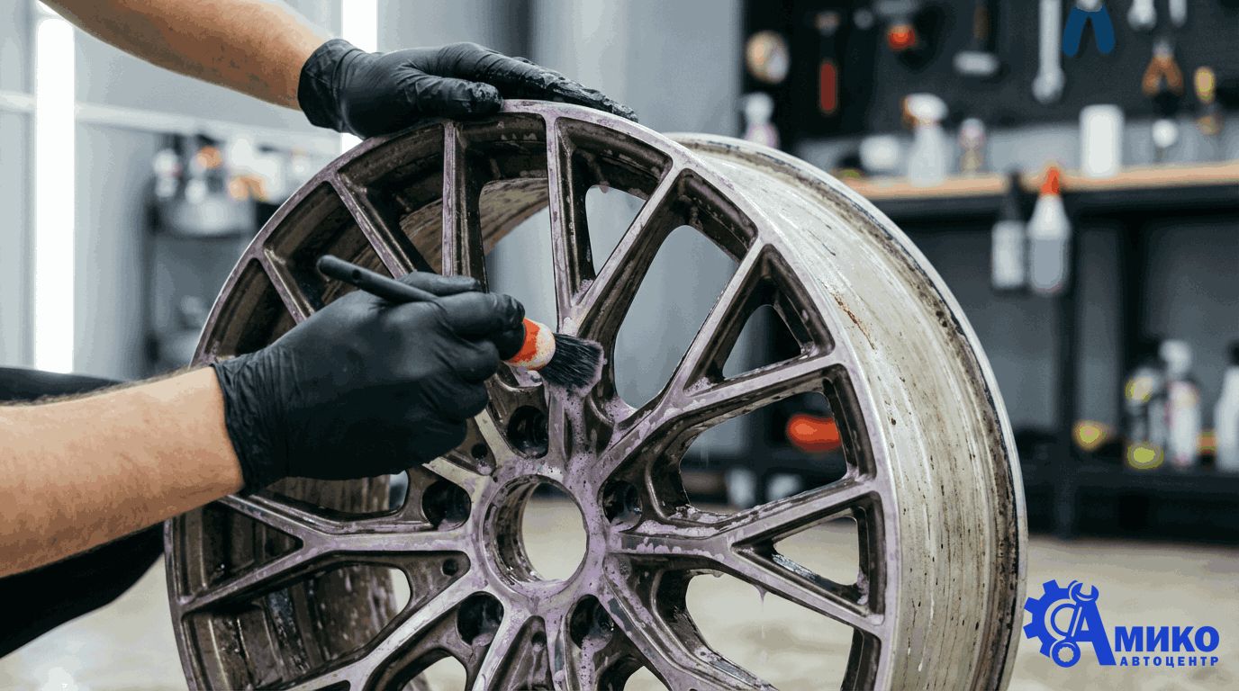 Уход за автомобильными дисками